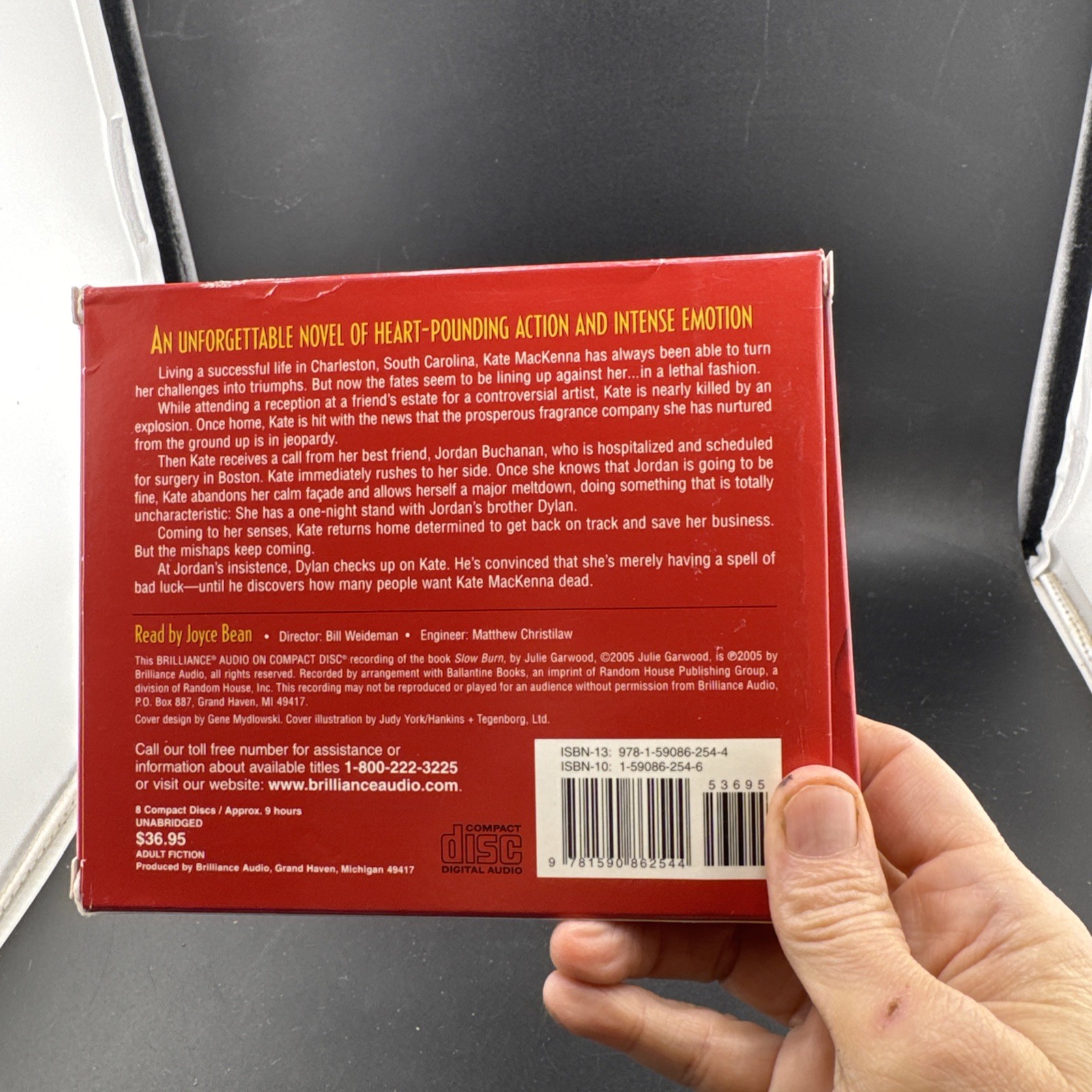 Slow Burn (Buchanan-Renard-MacKenna) — Audio CD By Garwood, Julie — VERY GOOD