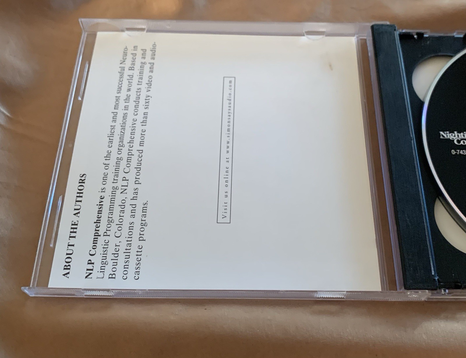 NPL The New Technology Of Achievement CD Audio, New And Rare