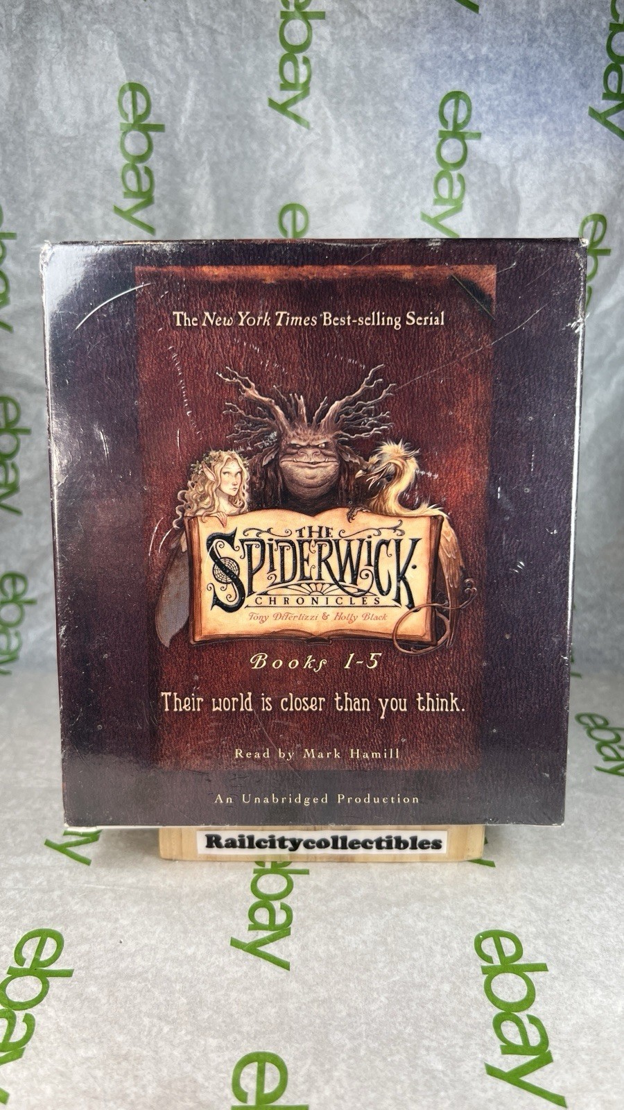 Spiderwick Chronicles: Complete Series Set Audio Books 1-5 NEW SEALED