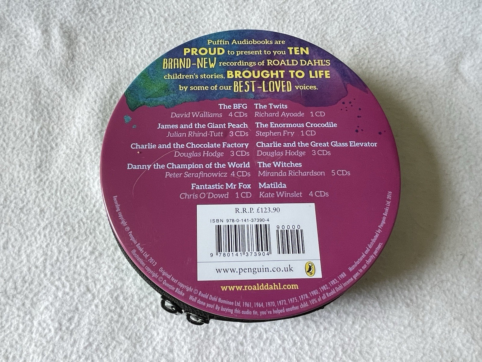 Roald Dahl 10 Phizz-Whizzing Audiobooks On 29 CDs