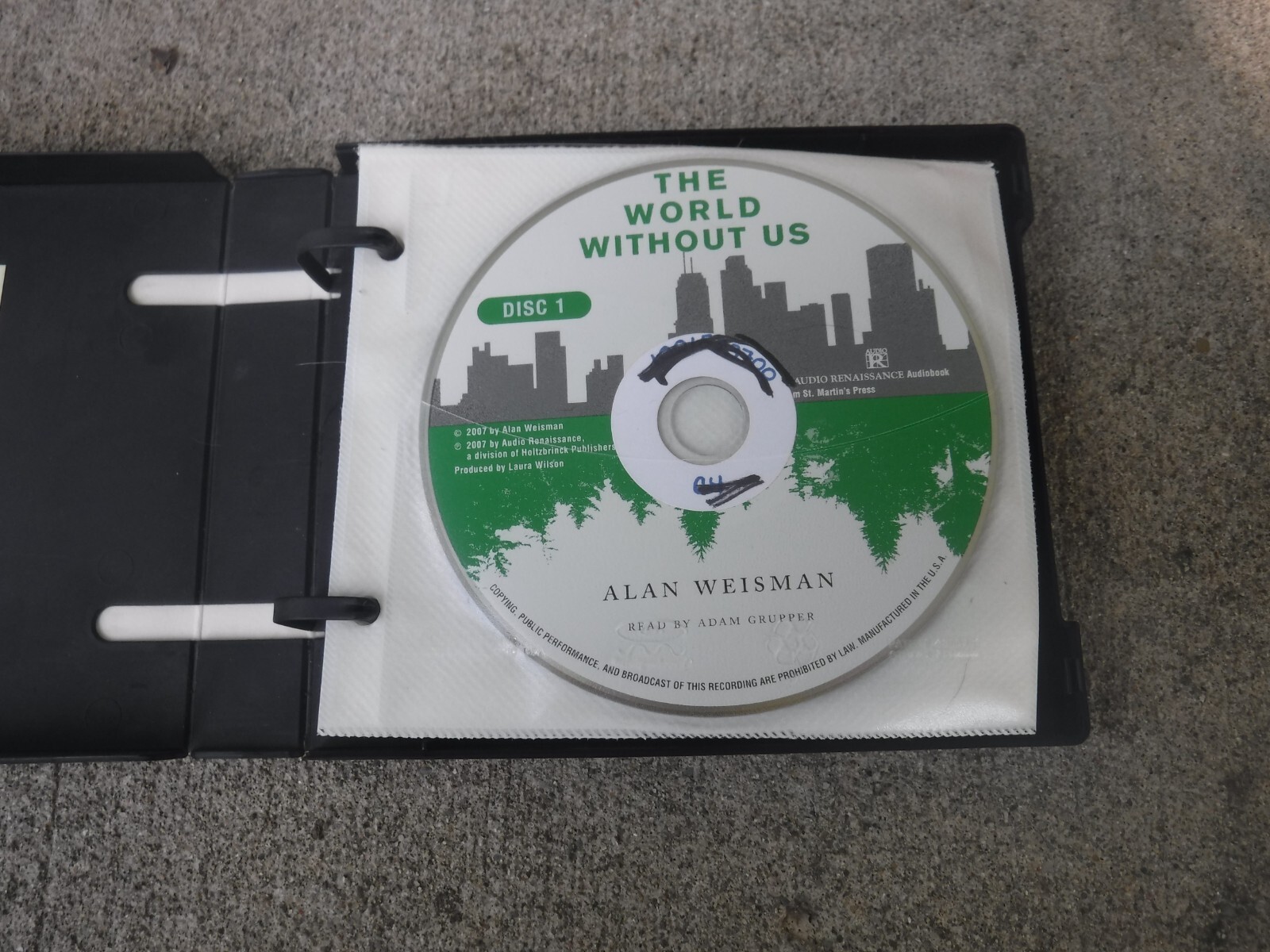 The World Without Us, by Alan Weisman, Audiobook on cd