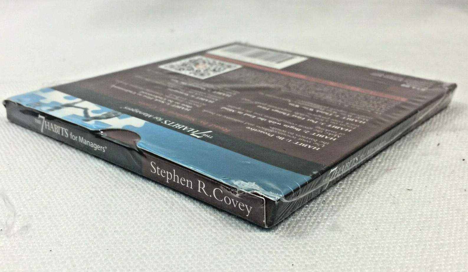 Stephen R. Covey 7 Habits for Managers CD New Sealed + First Things First CD