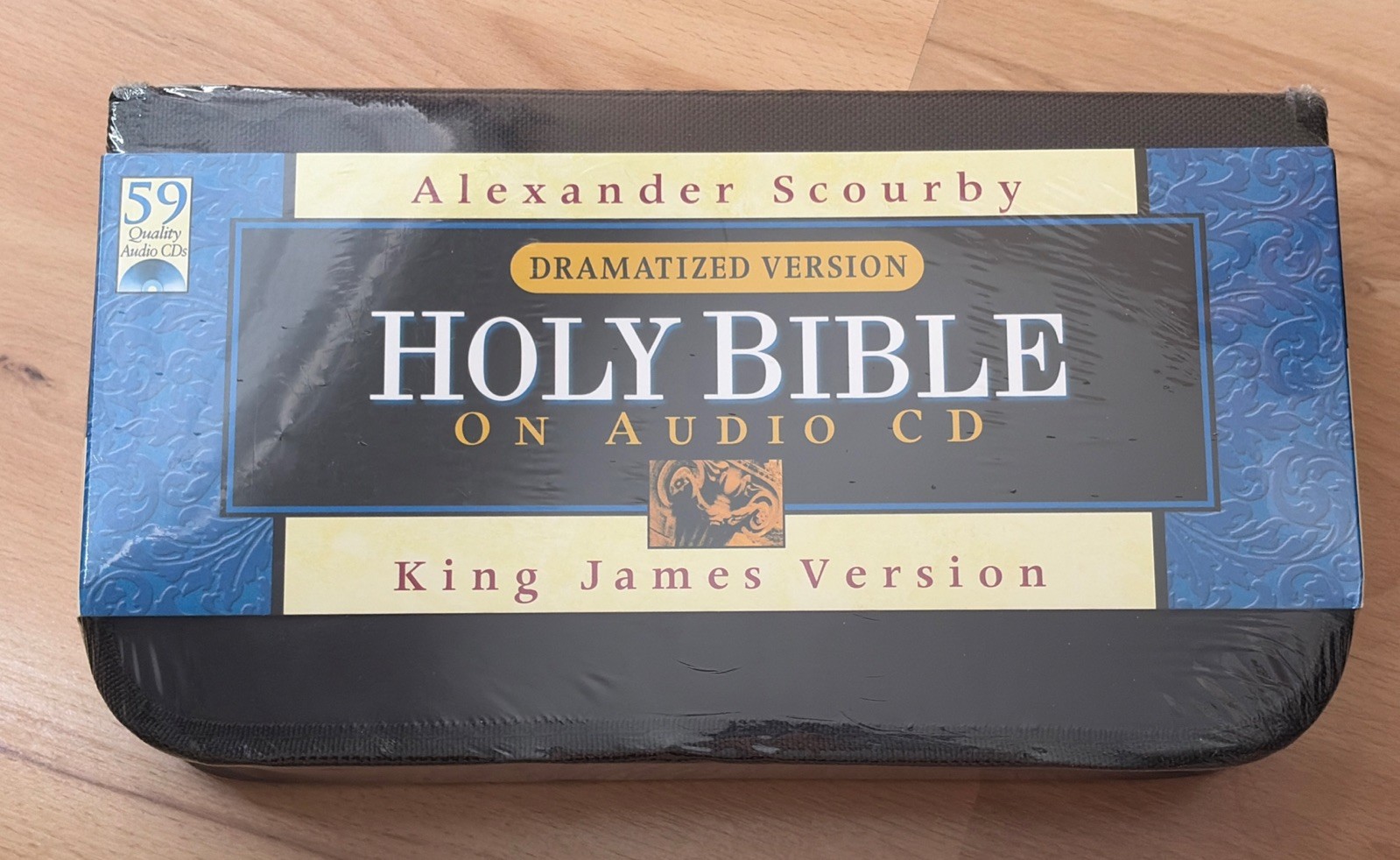 Alexander Scourby Holy Bible Audio CD 59 Disc Set King James Version Hendrickson