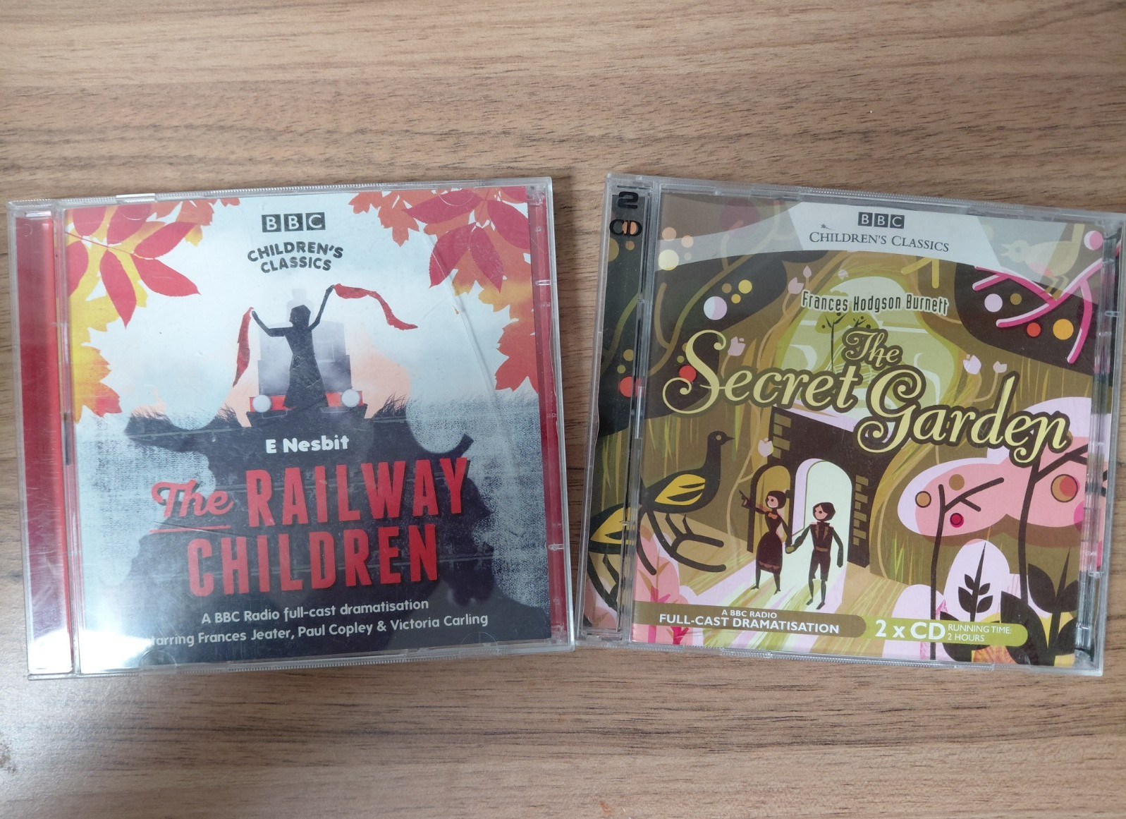 BBC RADIO DRAMATISATION CD AUDIO BOOKS -THE RAILWAY CHILDREN & THE SECRET GARDEN