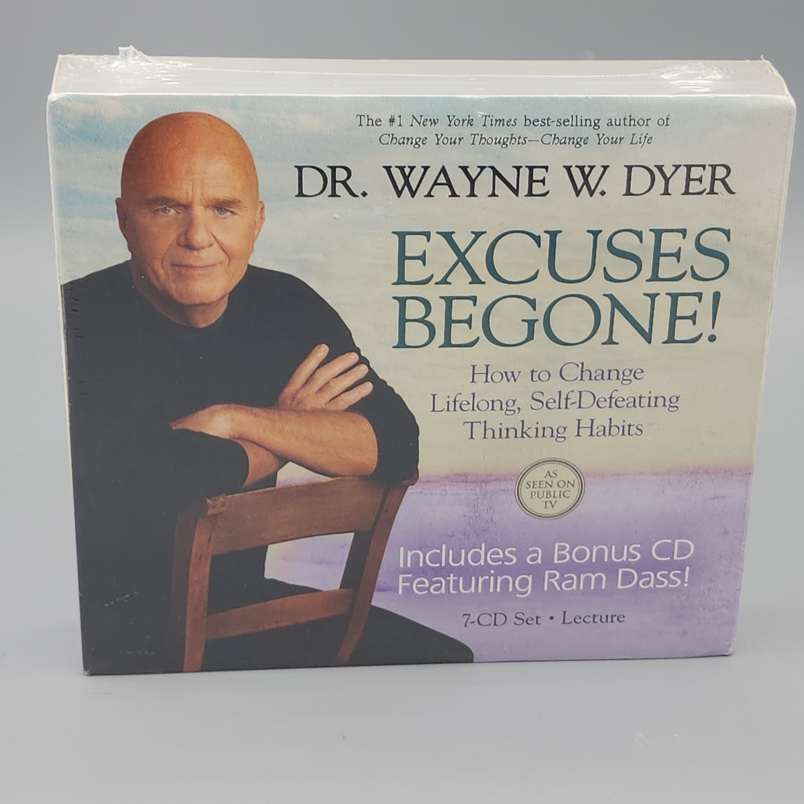Excuses Begone by Dr. Wayne Dyer How To Change Lifelong Think Habits 7 CD Set