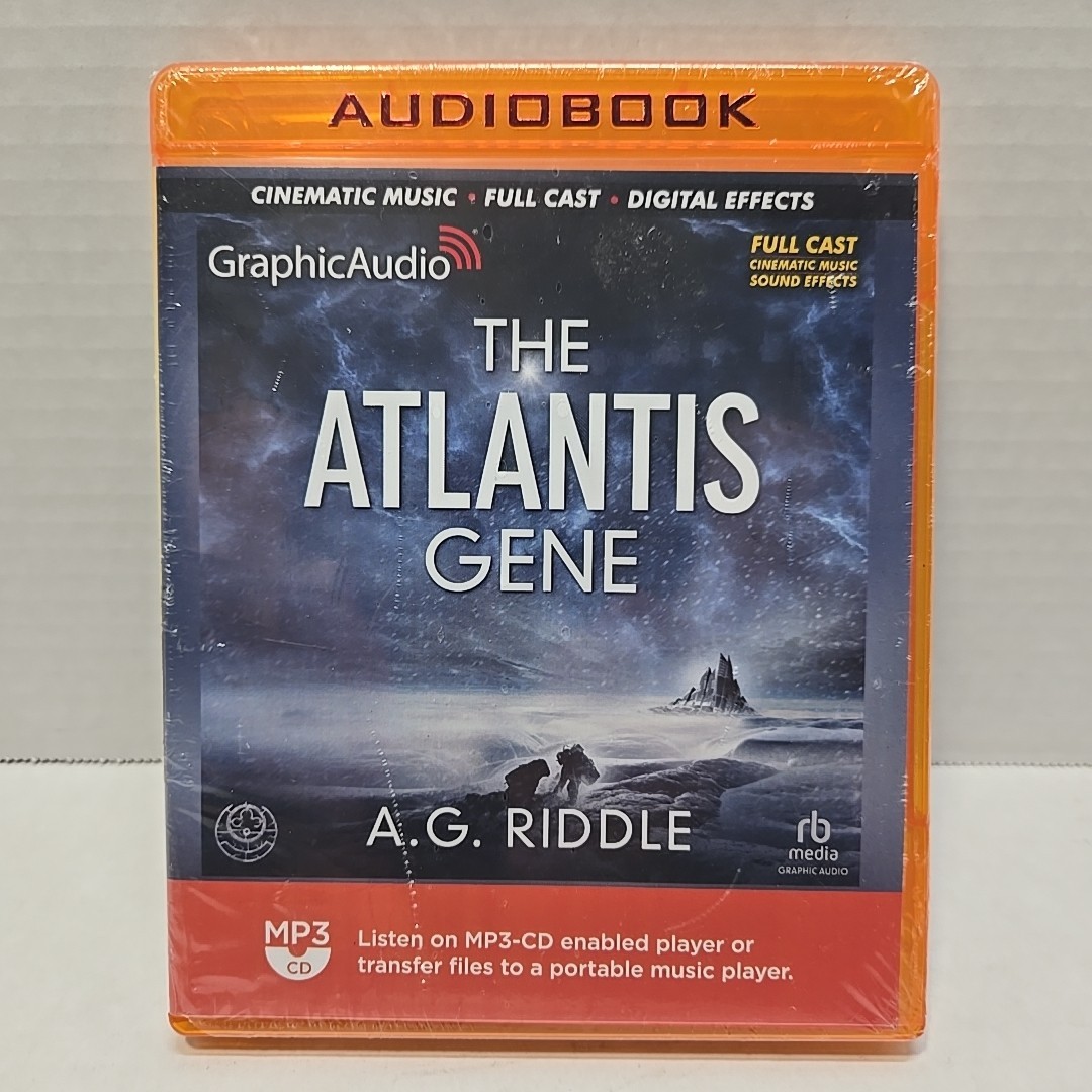 The Atlantis Gene by A. G. Riddle 2014, CD MP3 NEW