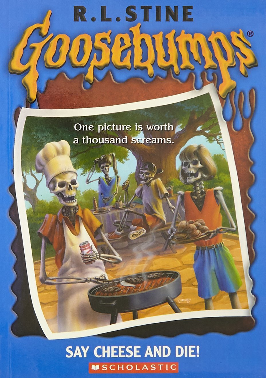 FREE SHIPPING — Say Cheese And Die by R.L. Stine (Goosebumps — 4)