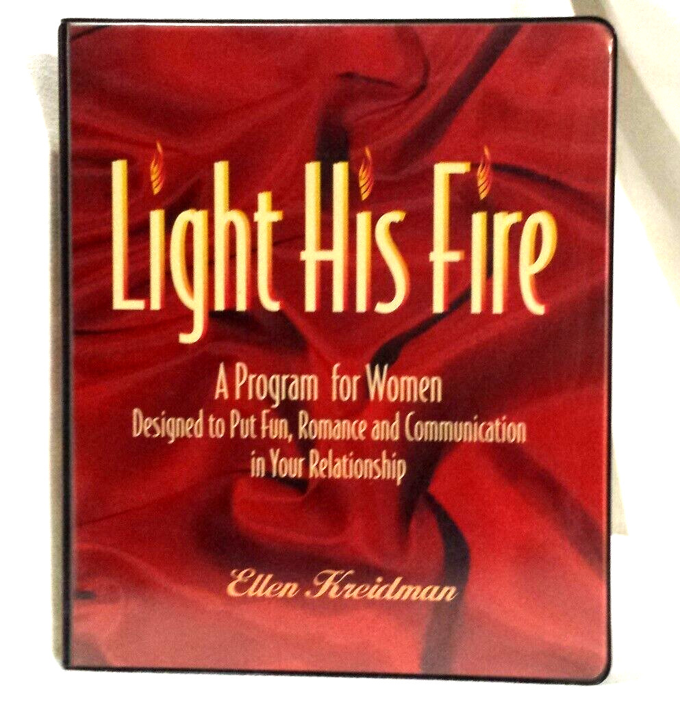 Light His Fire A Program For Women Ellen Kreidman Audiocassette (6) & Media Box