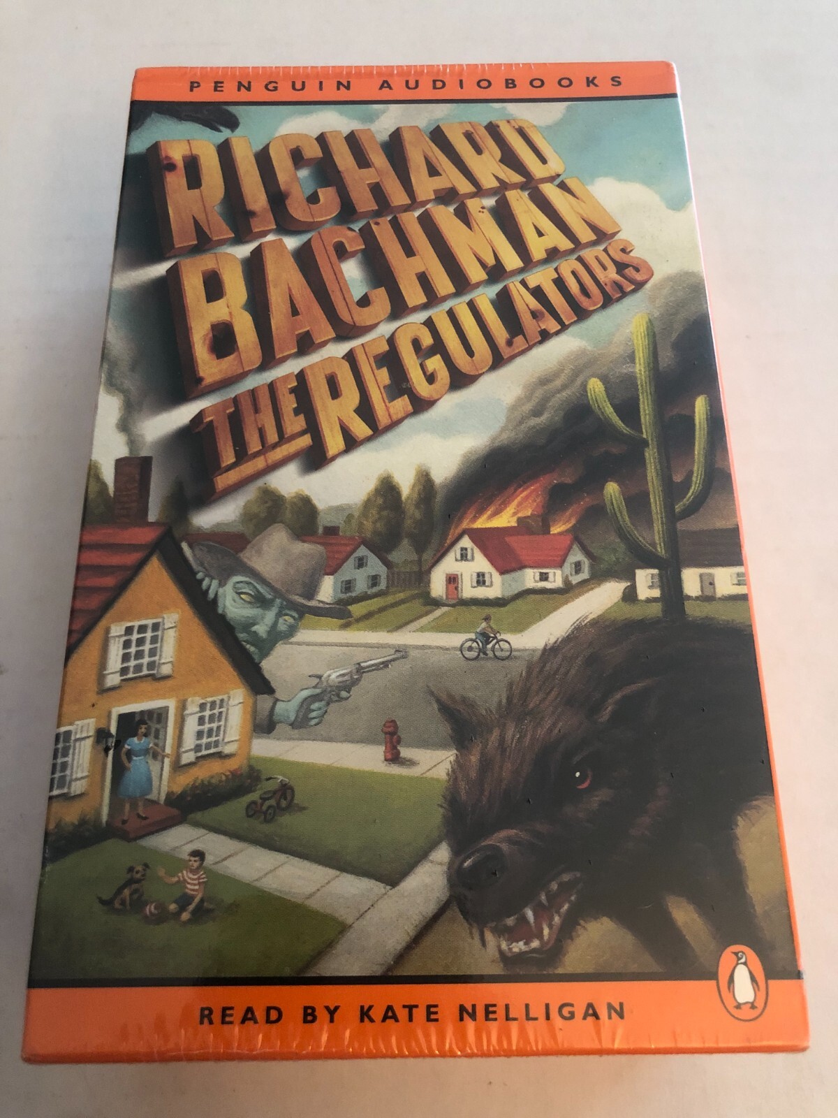 The Regulators by Richard Bachman and Stephen King (1996, Audio Cassette)