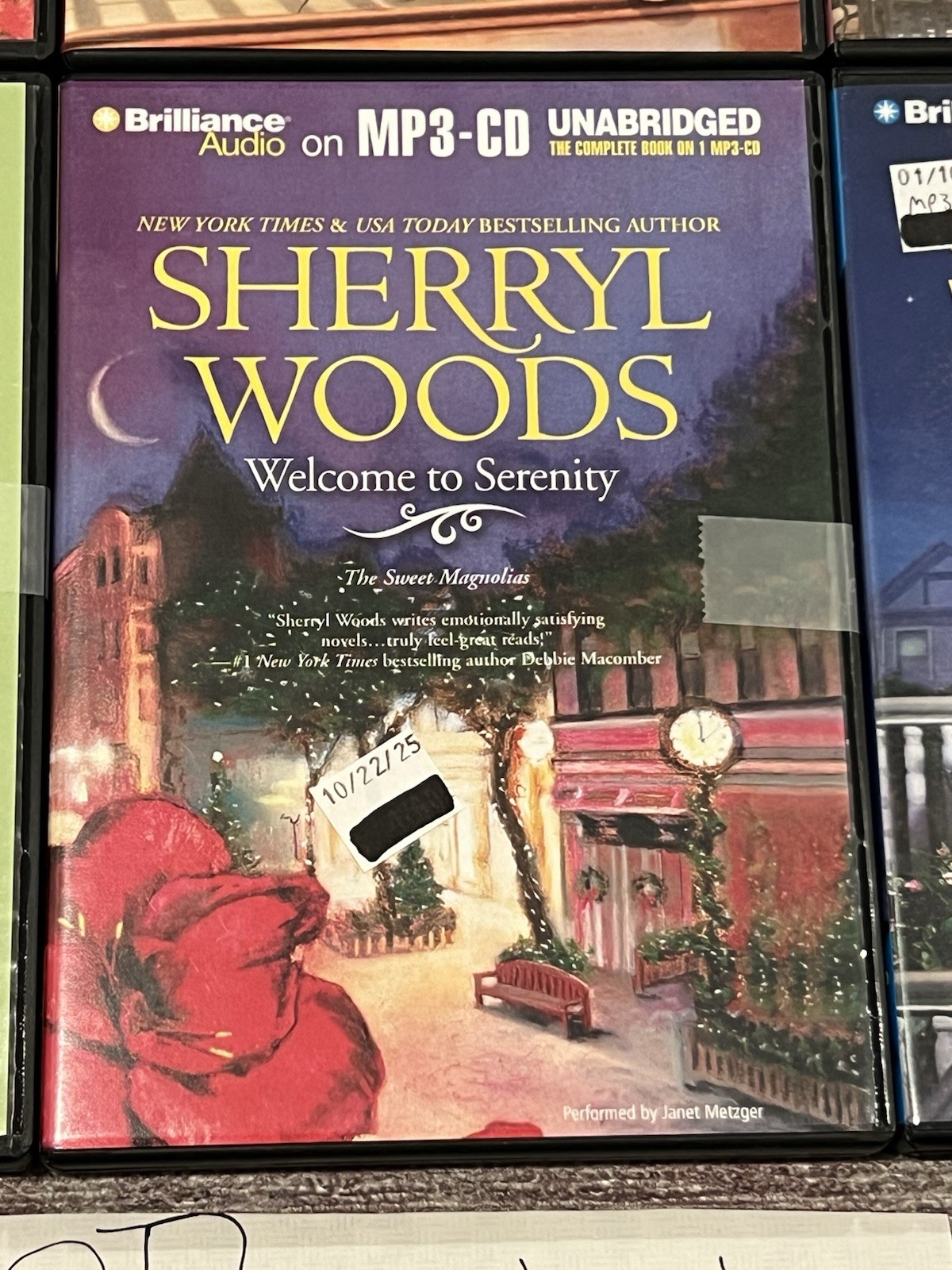 Sherryl Woods Romance Books (Brilliance Audio MP3-CD Set Of 6, 2010) Great !