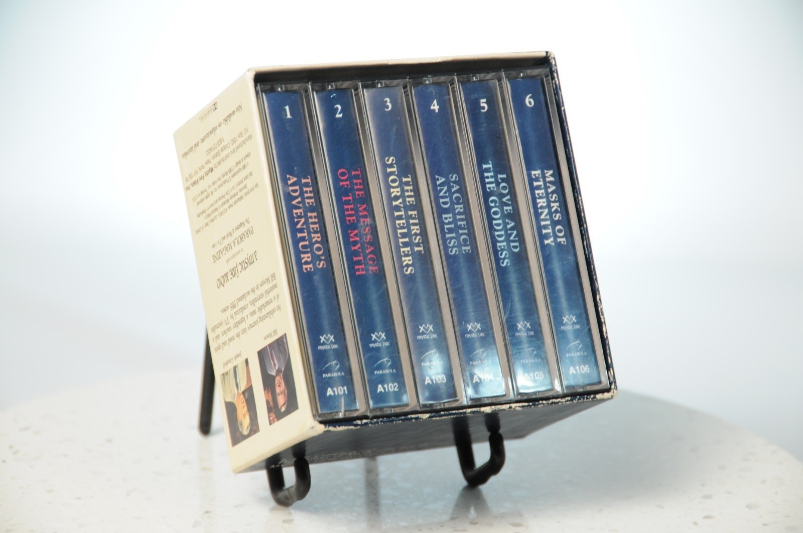 The Power of Myth : Programs 1-6 by Joseph Campbell + Bill Moyers Audio 2001 PBS