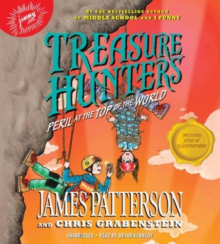 Treasure Hunters: Peril at the Top of the World — Audio CD — GOOD