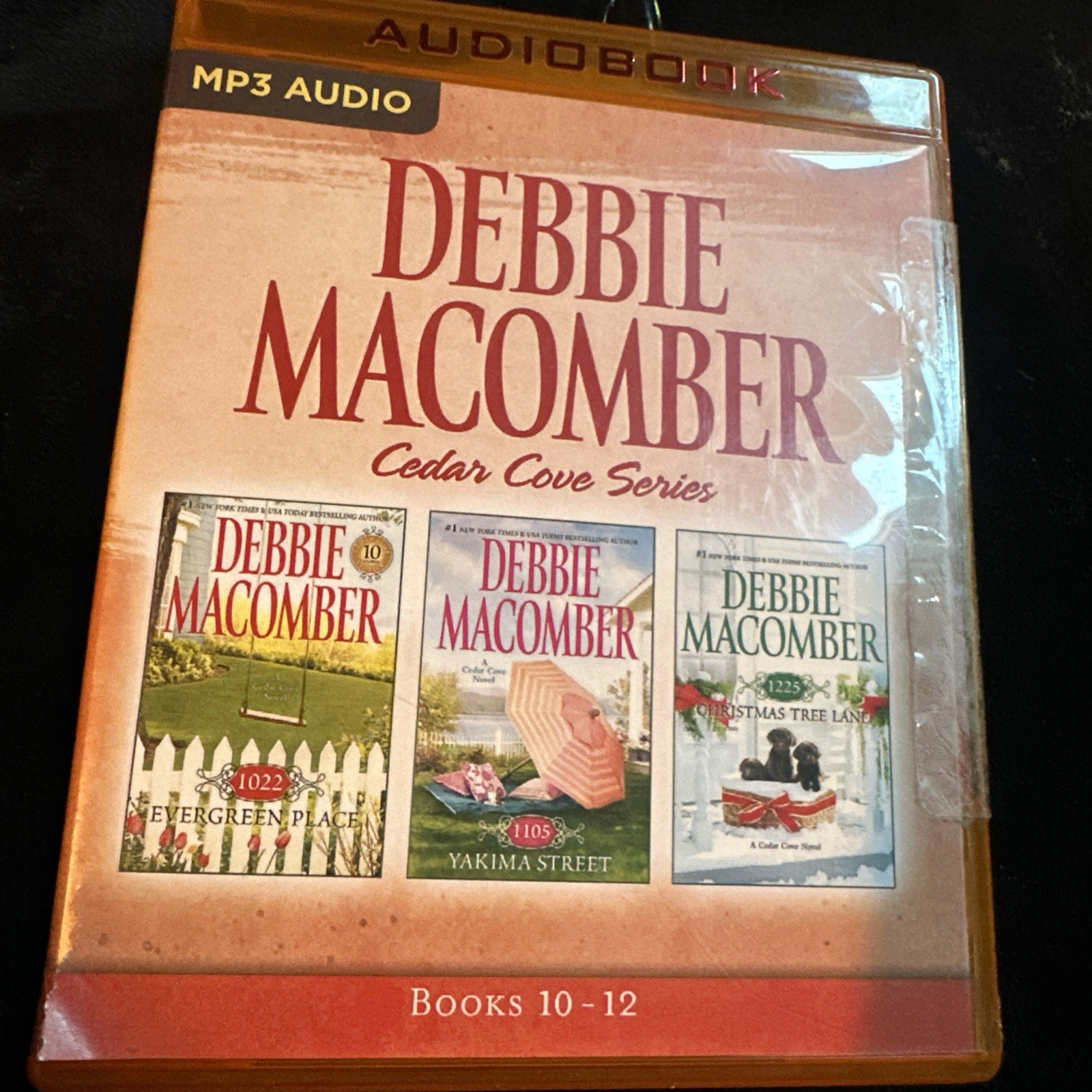 MP3 Audio Debbie Macomber 3 Books 10 11 12 Ever Green Place Cedar Cove series