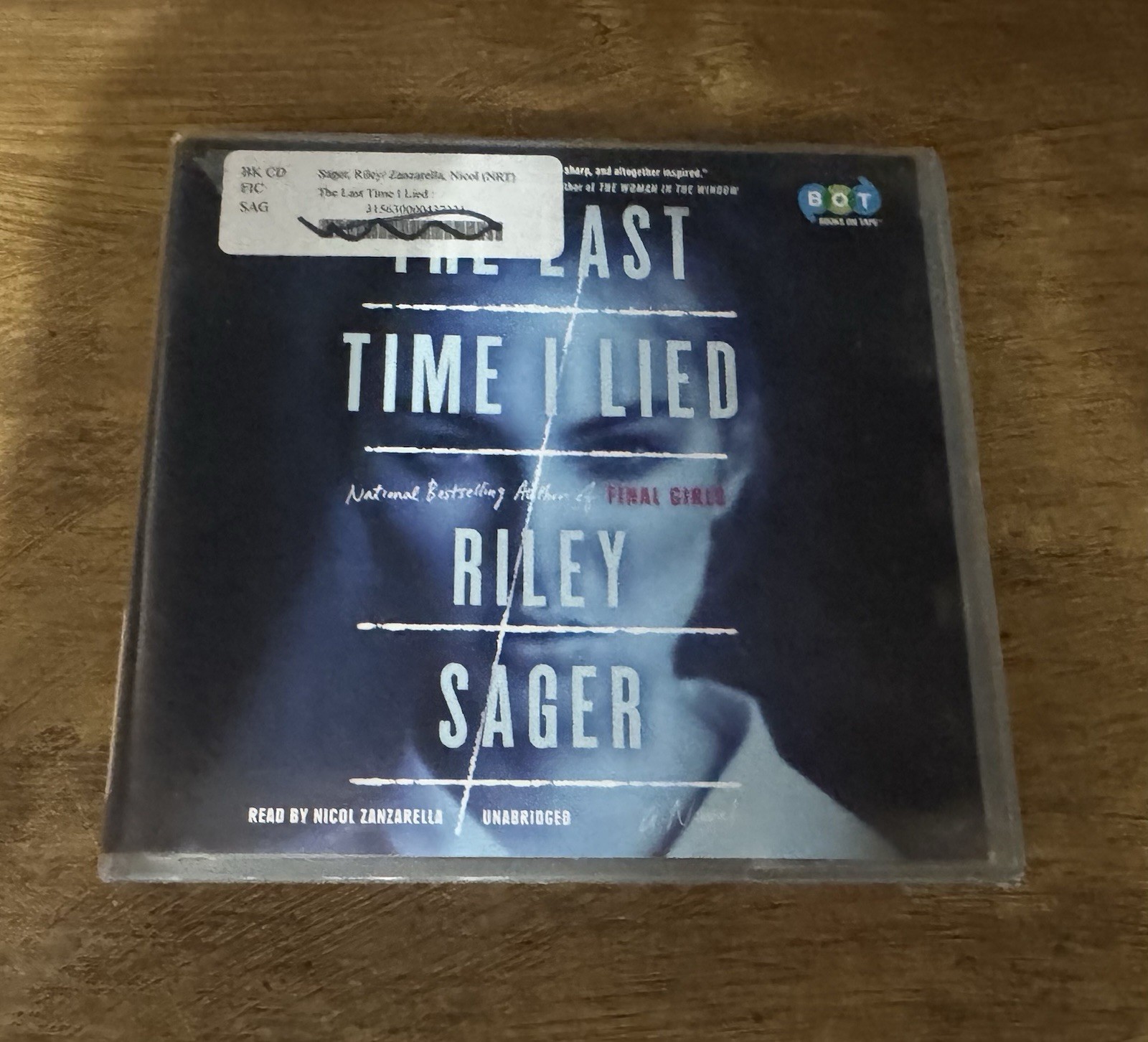 Riley Sager The Last Time I Lied Audio Book 10 CD’s Approx 12 hrs HTF