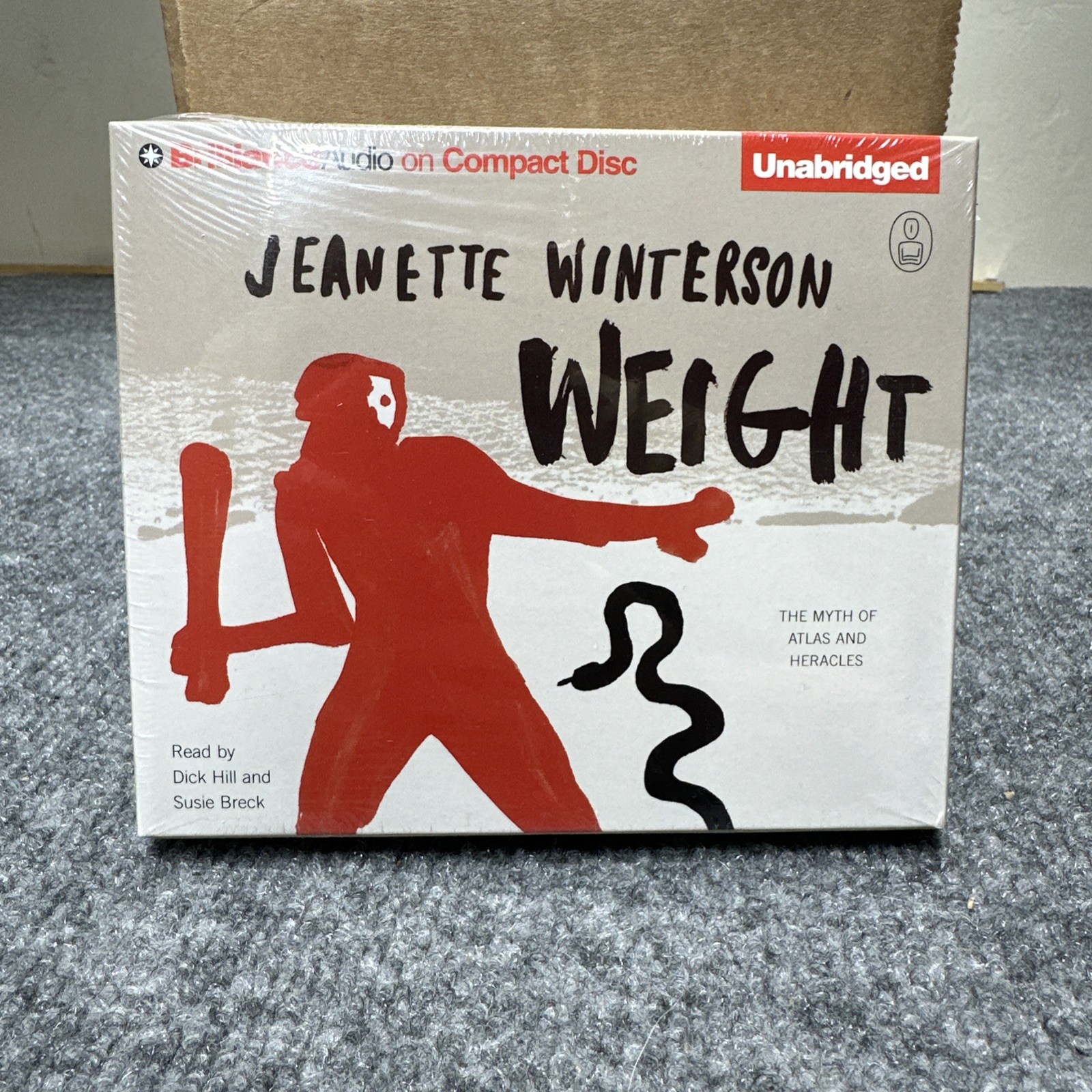 The Myths Ser.: Weight : The Myth of Atlas and Heracles by Jeanette Winterson…
