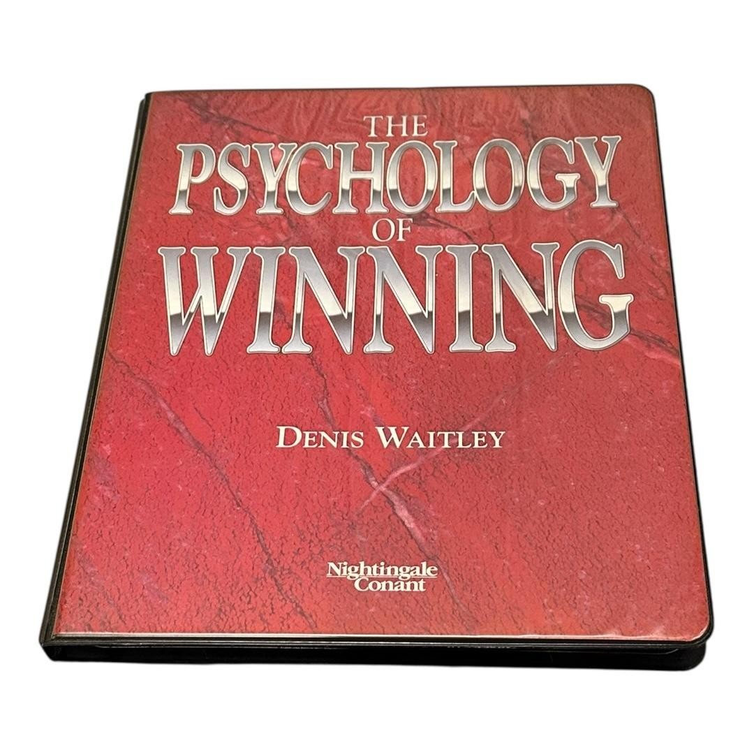 Vintage Psychology of Winning Cassette Tape Set Denis Waitley Nightingale Conant