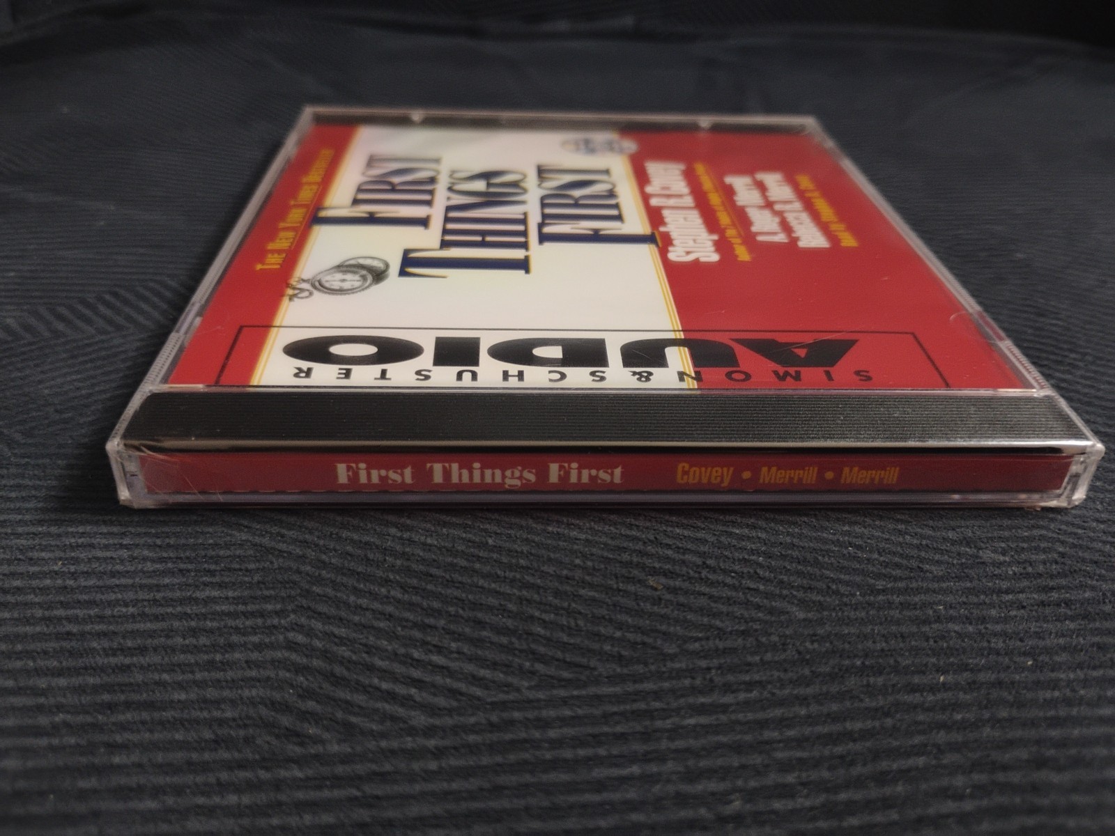 FIRST THINGS FIRST (1999) by Stephen R. Covey — CD Audiobook — Factory Sealed!