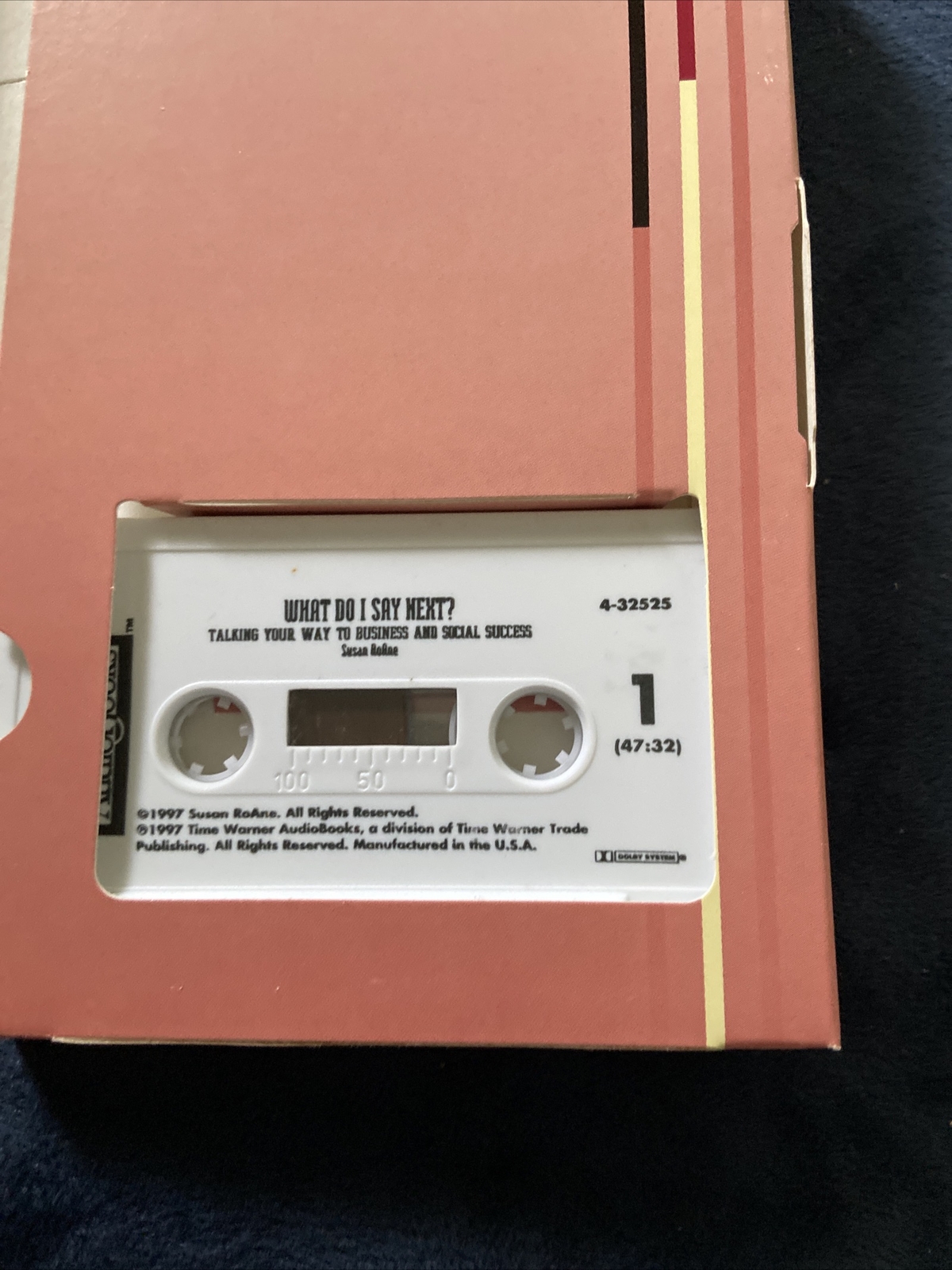 What Do I Say Next? Talking Your Way to Business & Social Success Audio Cassette