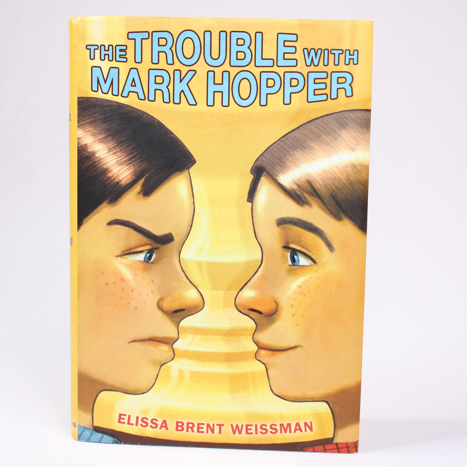 SIGNED The Trouble With Mark Hopper Elissa Brent Weissman 1st Edition Hardback