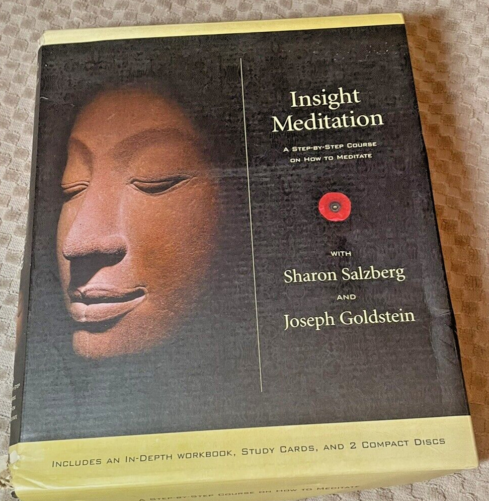 Insight Meditation Kit: A Step-by-step Course — Salzberg/Goldstein, cd’s book