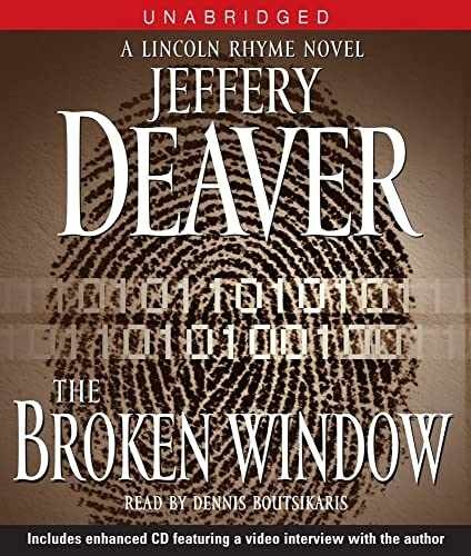The Broken Window: A Lincoln Rhyme — Audio CD, by Deaver Jeffery — Very Good