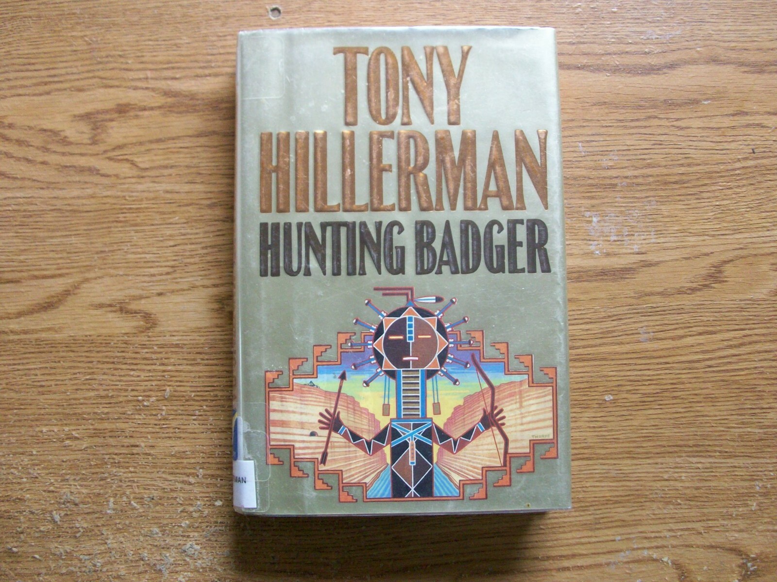 Hunting Badger [A Leaphorn and Chee Novel] by Tony Hillman (1999,HCDJ) 1st ed.