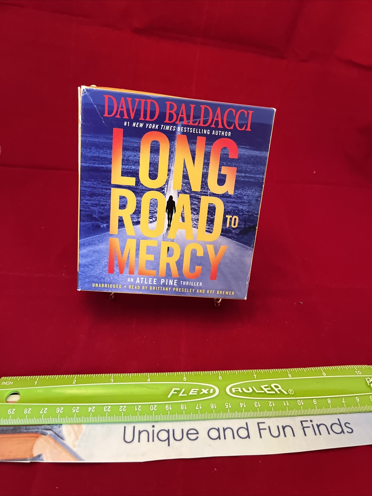 David Baldacci Long Road to Mercy Abridged Audiobook 8 Hours on 7 CDs EUC