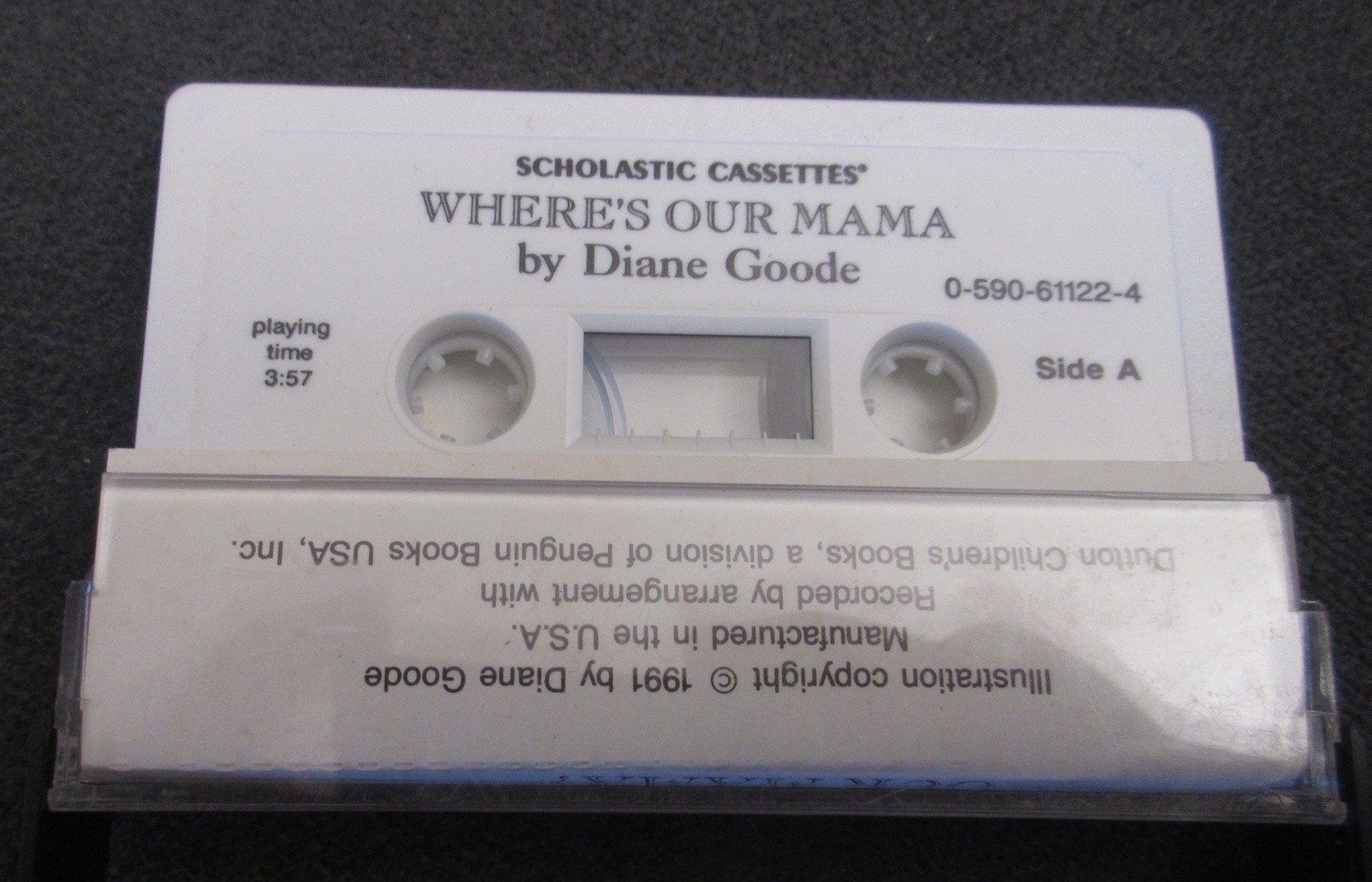 «Where’s Our Mama» Cassette — Scholastic Cassettes