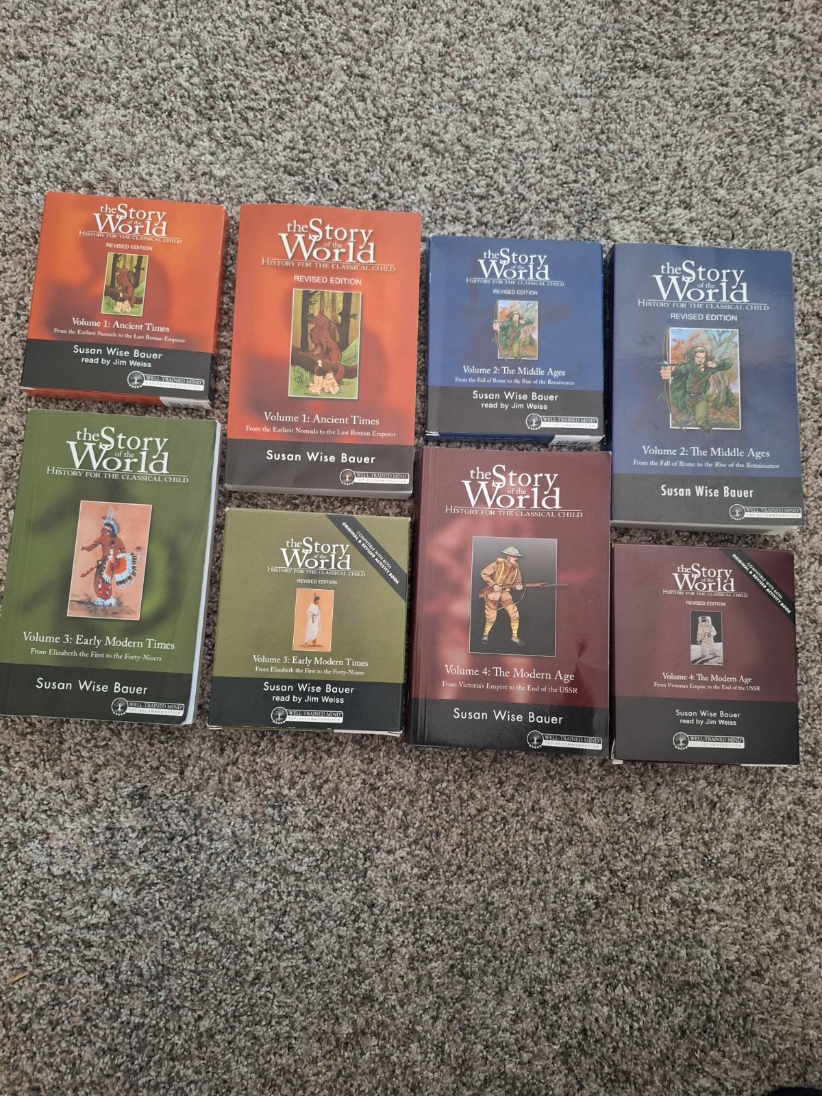 The Story of the World, all 4 sets