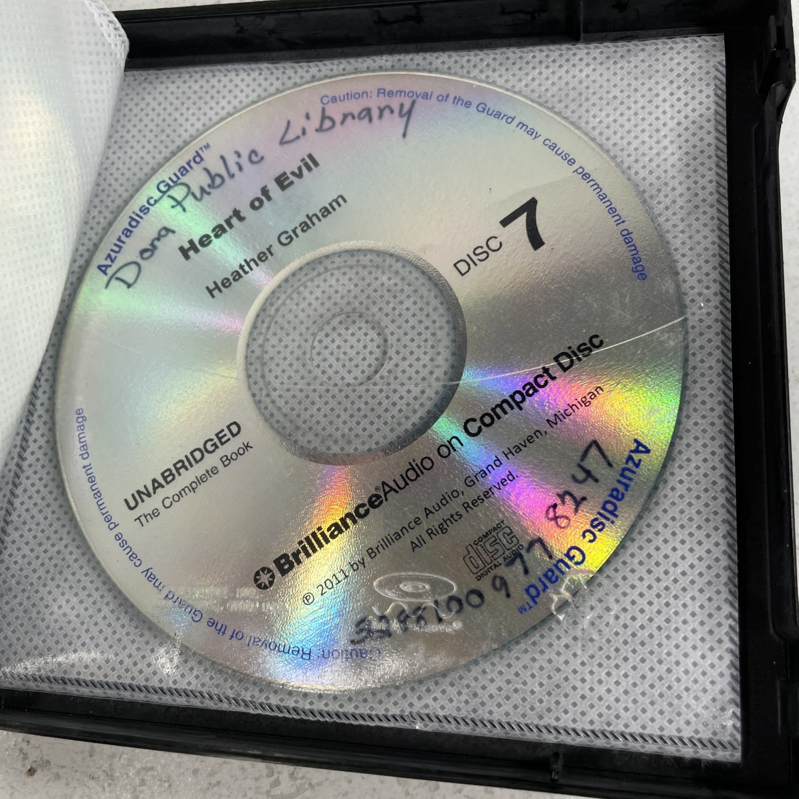 HEART OF EVIL HEATHER GRAHAM Audiobook 7 Discs