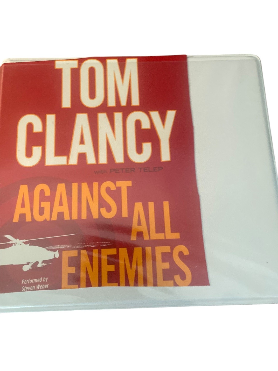 Against All Enemies by Tom Clancy Audiobook CDs Unabridged 15 Discs
