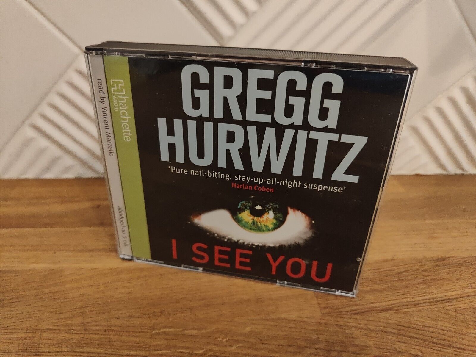 AUDIO BOOK — Gregg Hurwitz I See You Read By Vincent Marzello CD Audio Book