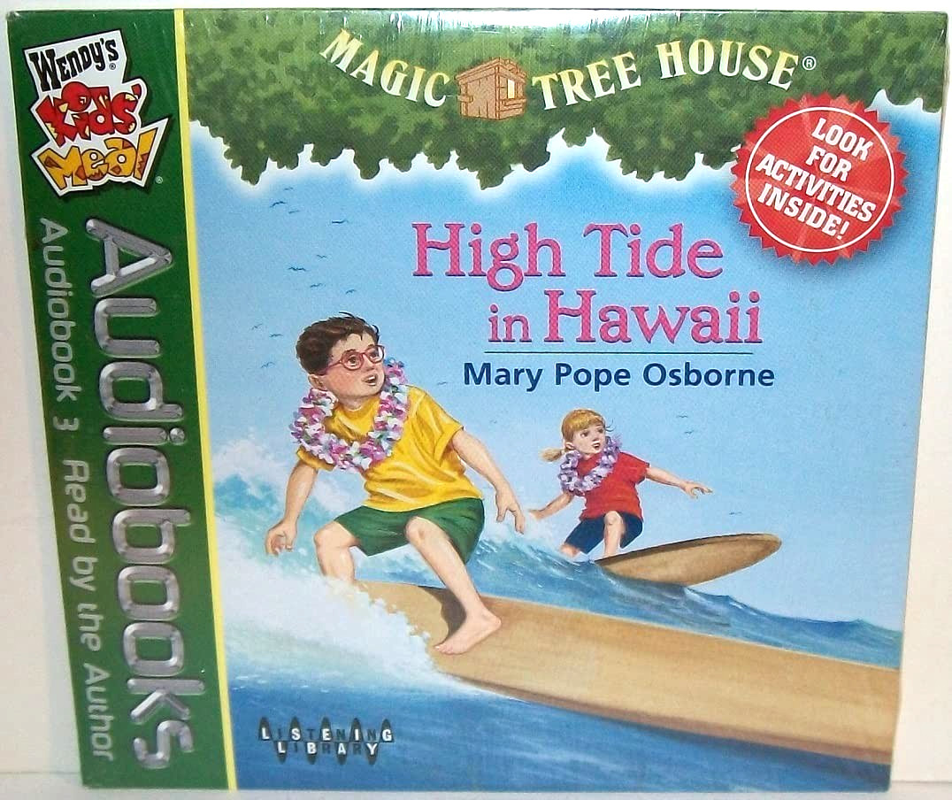 High Tide in Hawaii — Read by Author Mary Pope Osborne — Factory Sealed CD