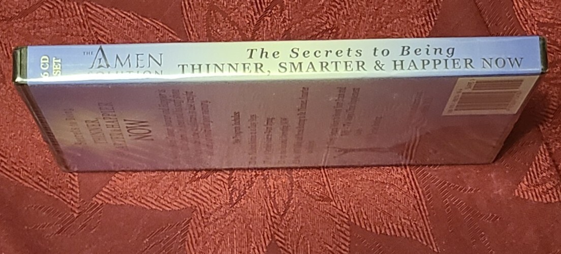 The Secrets to Being Thinner, Smarter and Happier Now : 6 CD Set Brand New