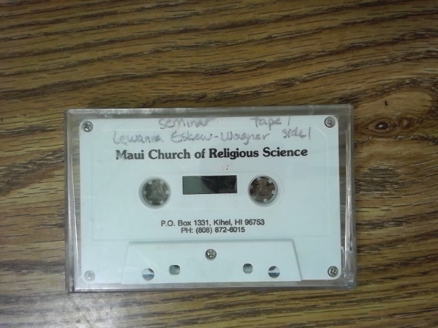 Lot of 84 Church of Religious Science Sermon Audio Tape Cassettes Vintage 1990s