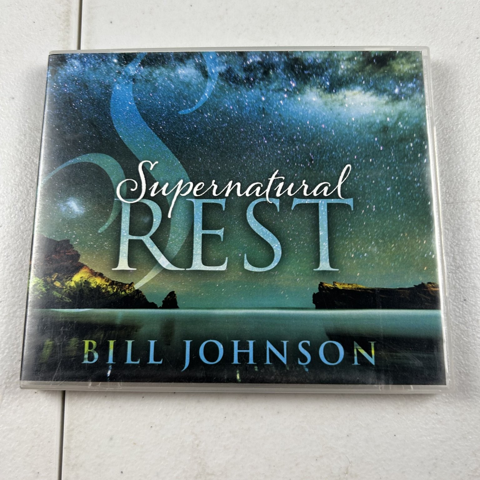 Supernatural Rest by Bill Johnson Audiobook CDs 1 Disc