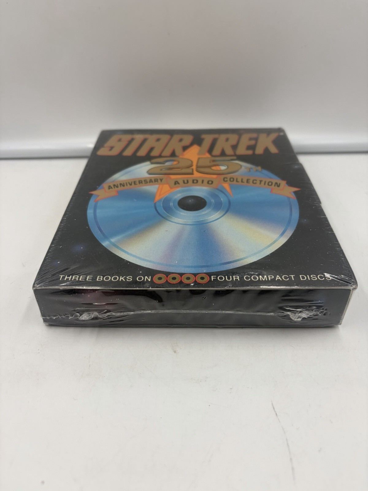 New Star Trek 25th Anniversary Audiobook Collection 4 CD 3 Books Shatner Nimoy