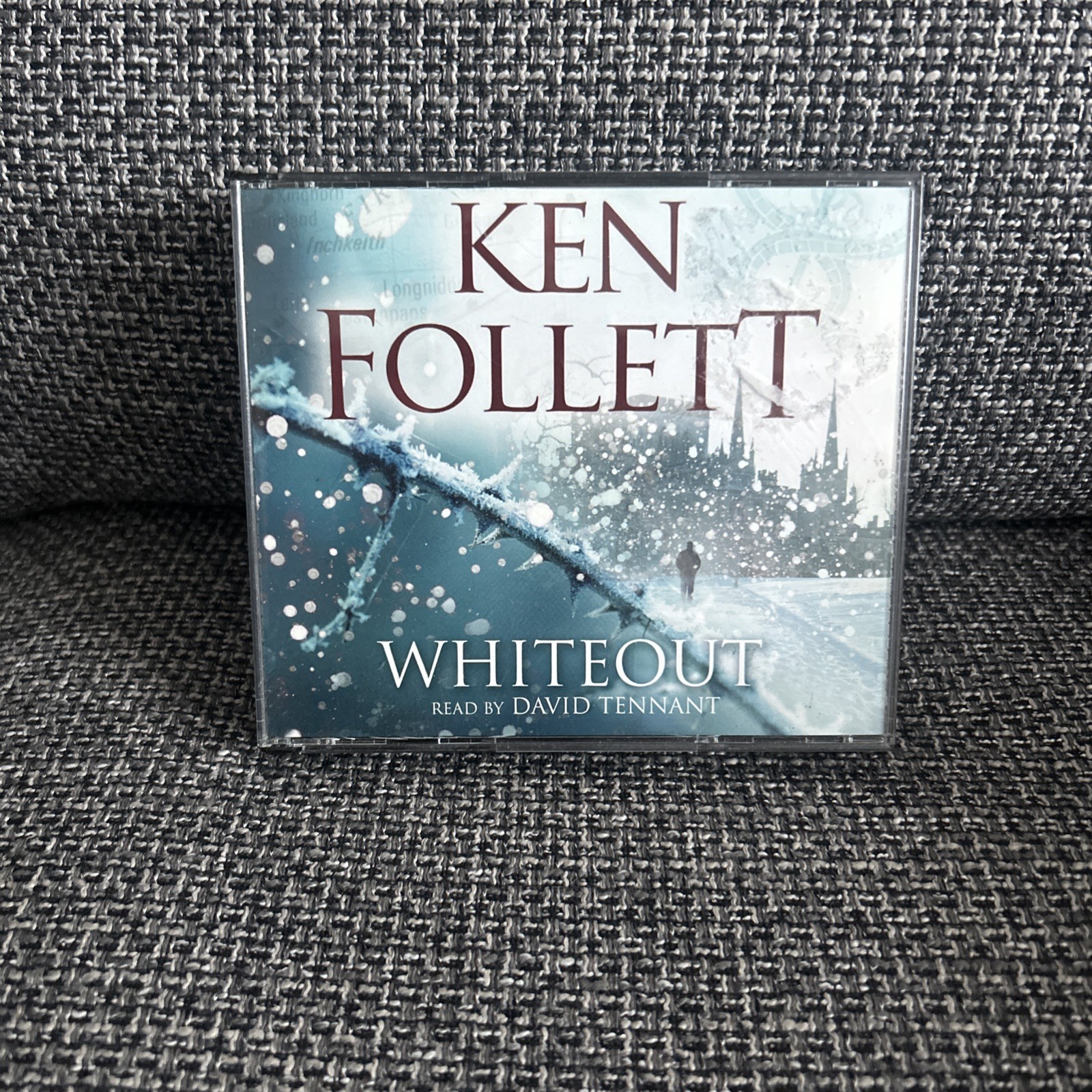 Ken Follett — Whiteout Read By David Tennant 4 x CD