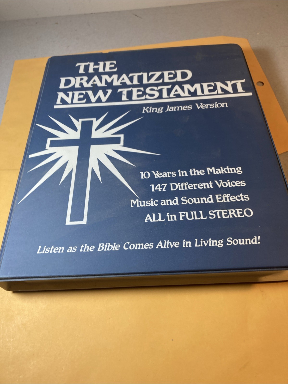 The Dramatized New Testament King James Version 12 Cassette Set Volume 49-62