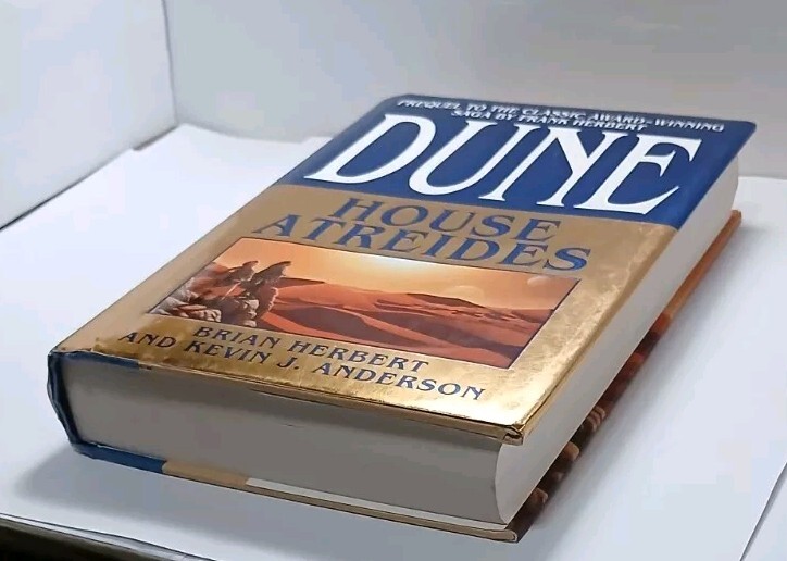 Dune House Atreides SIGNED by Brian Herbert & Kevin Anderson First Edition 1st