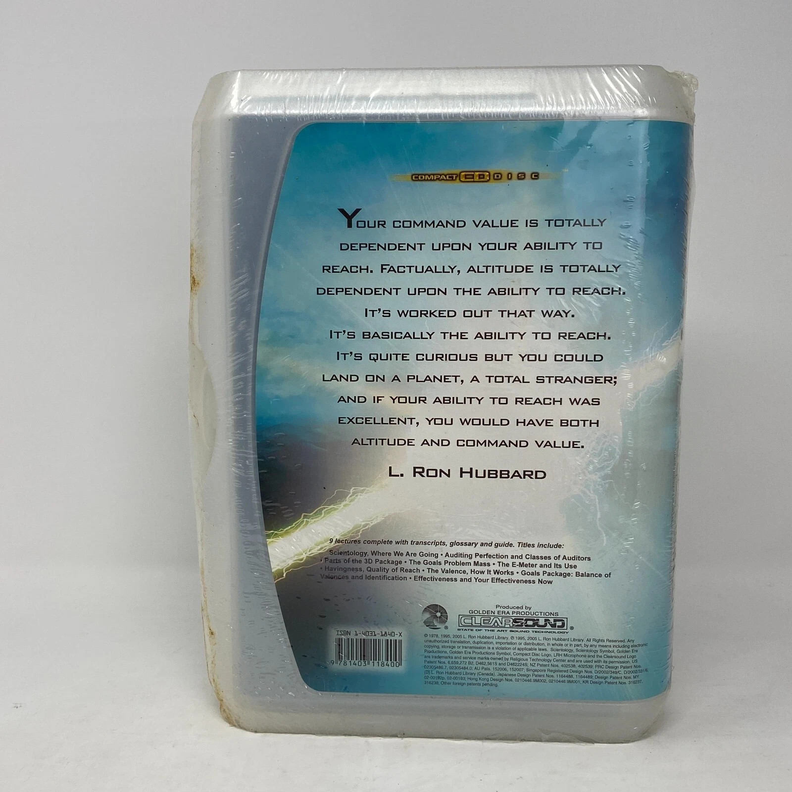 CLEAN HANDS CONGRESS by L. Ron Hubbard (1962) SEALED