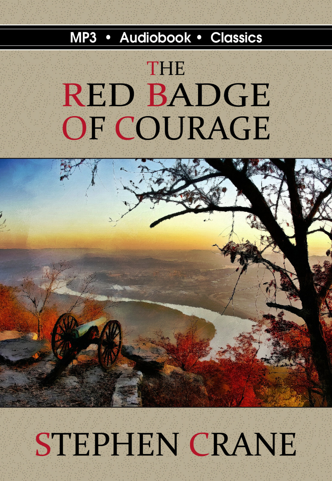 The Red Badge of Courage — Unabridged MP3 CD Audiobook in DVD case