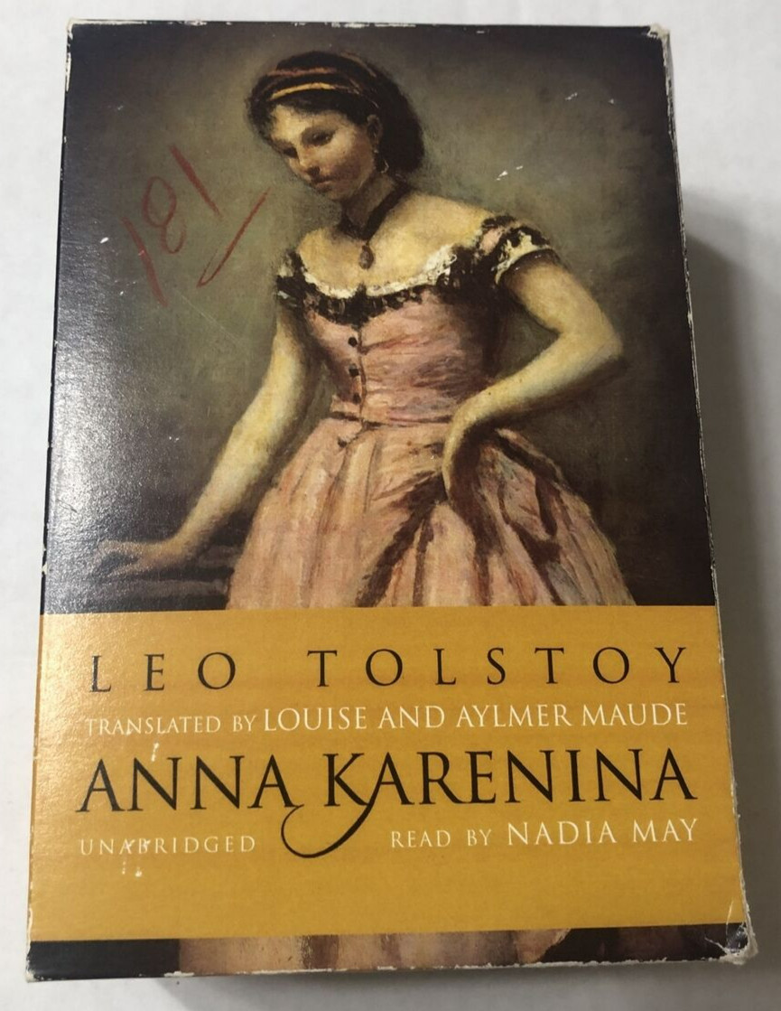 Anna Karenina by Leo Tolstoy Audio Cassettes — Read by Nadia May Translated by L