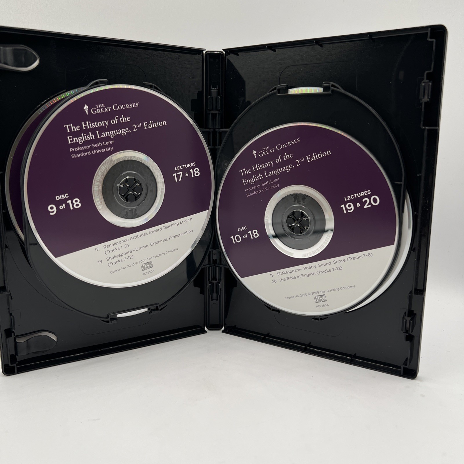 Great Courses: History of the English Language 2nd Ed. 18-CD Set Pre-owned