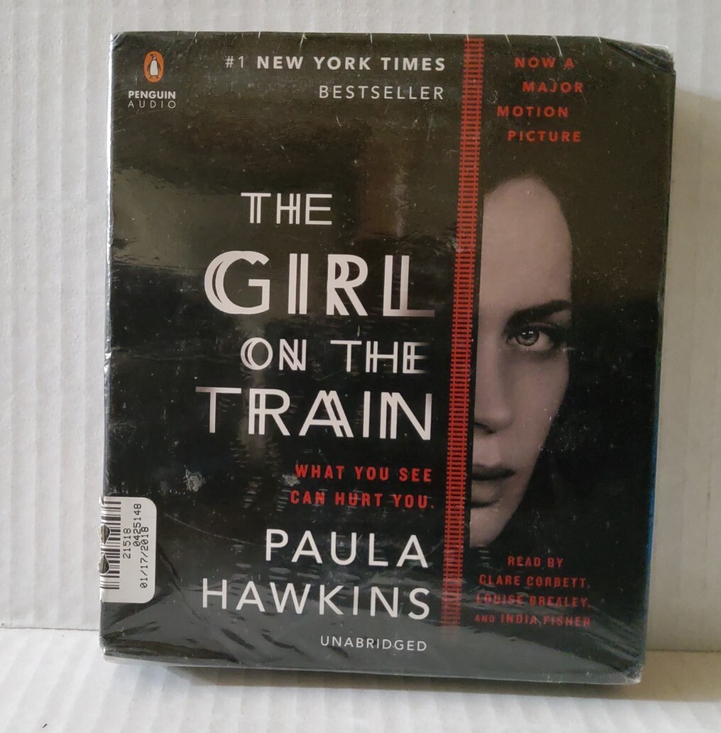 Paula Hawkins-The Girl on the Train (Movie Tie-In) Audiobook, Sealed