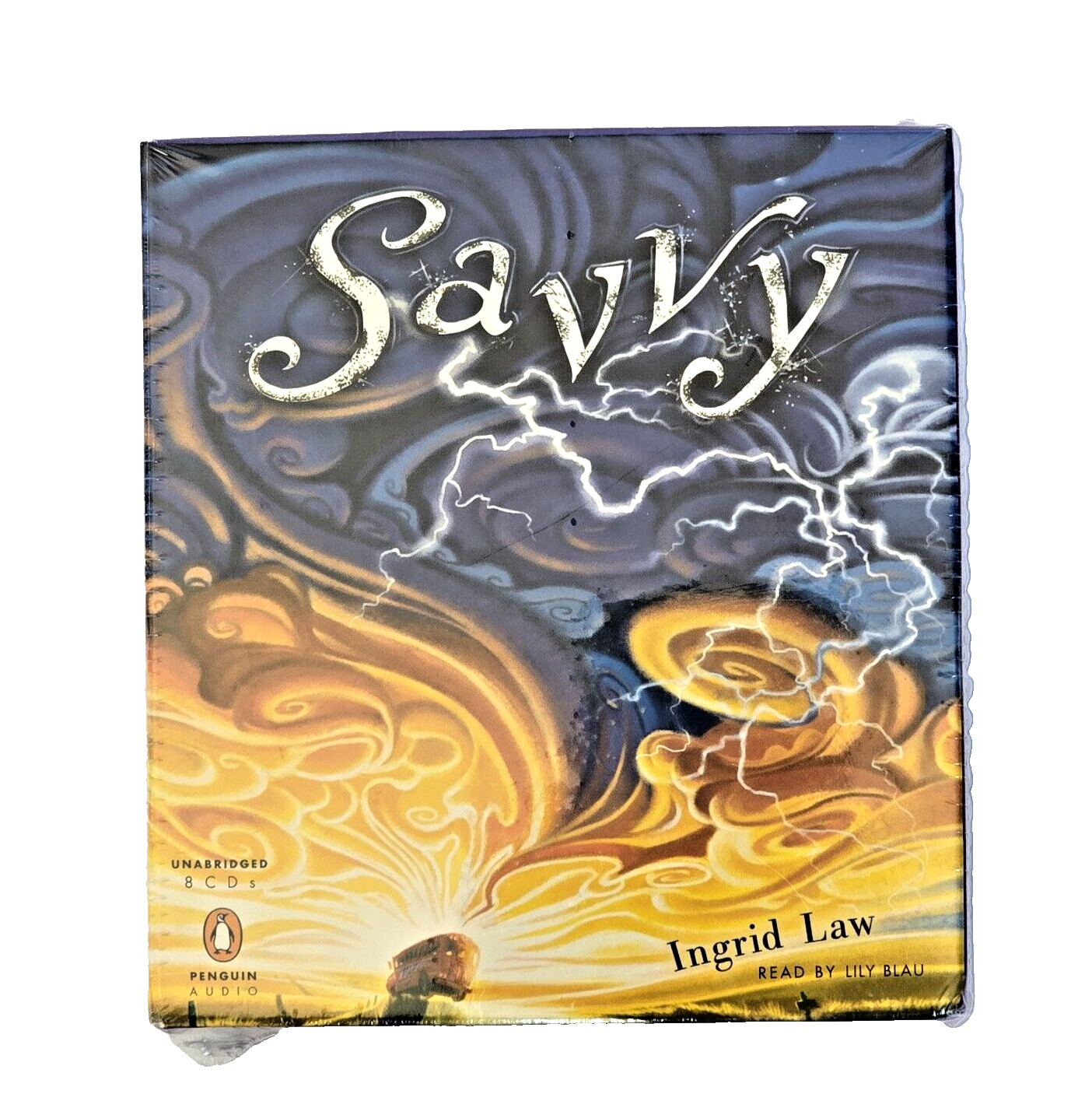 CD Audio Book Savvy By Ingrid Law Unabridged Teen/Youth Novel 6.5hrs.