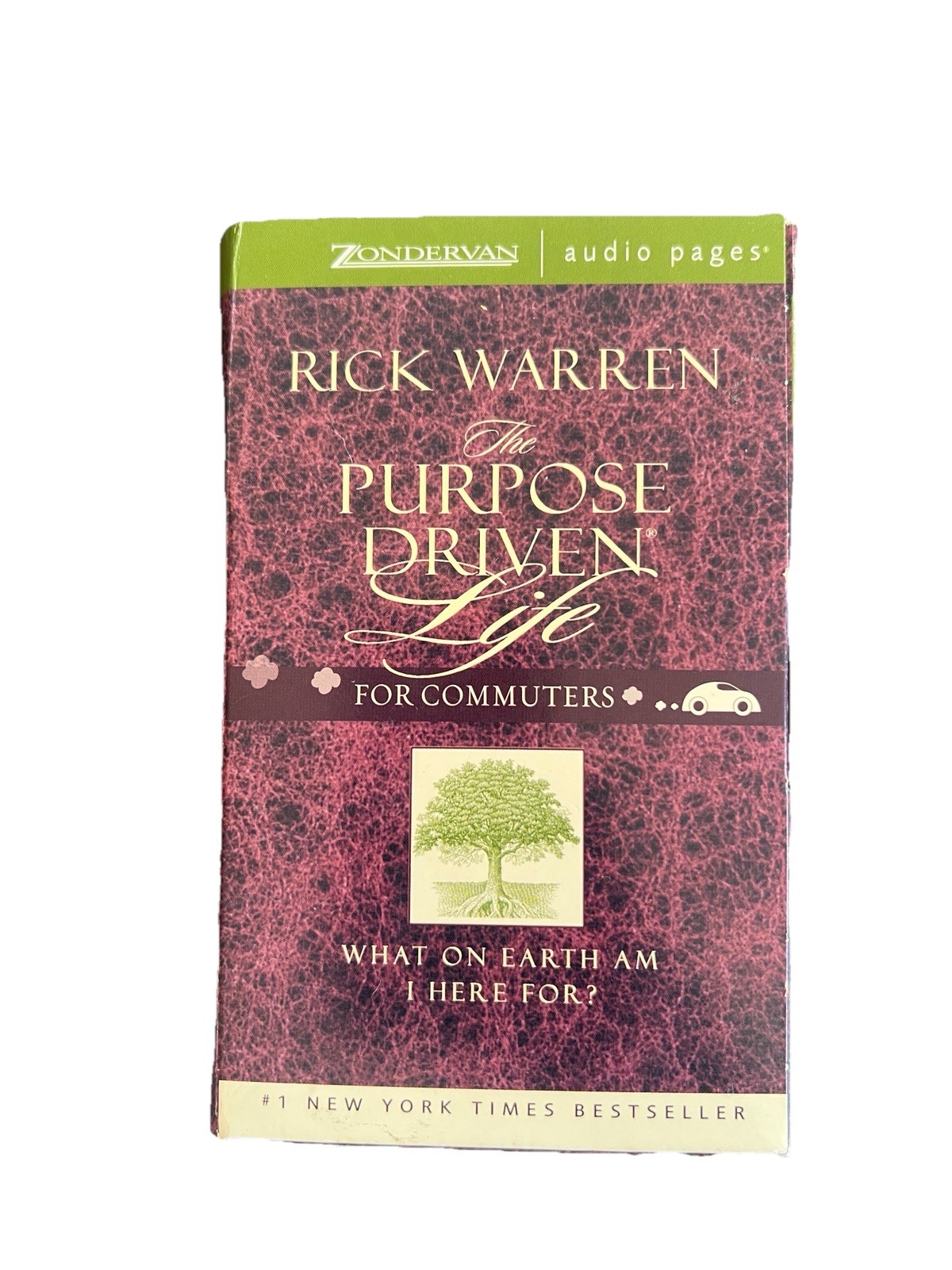 Purpose Driven Life Rick Warren Audio Book Cassette Tapes Abridged Faith Help