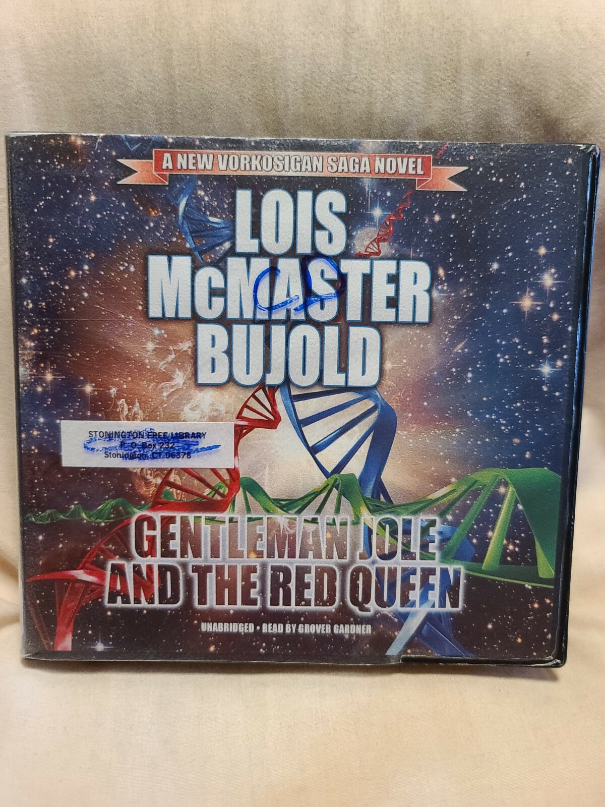Shelf162F Audiobook~ Gentlemen Jole and the red Queen- Lois McMaster bujold- una