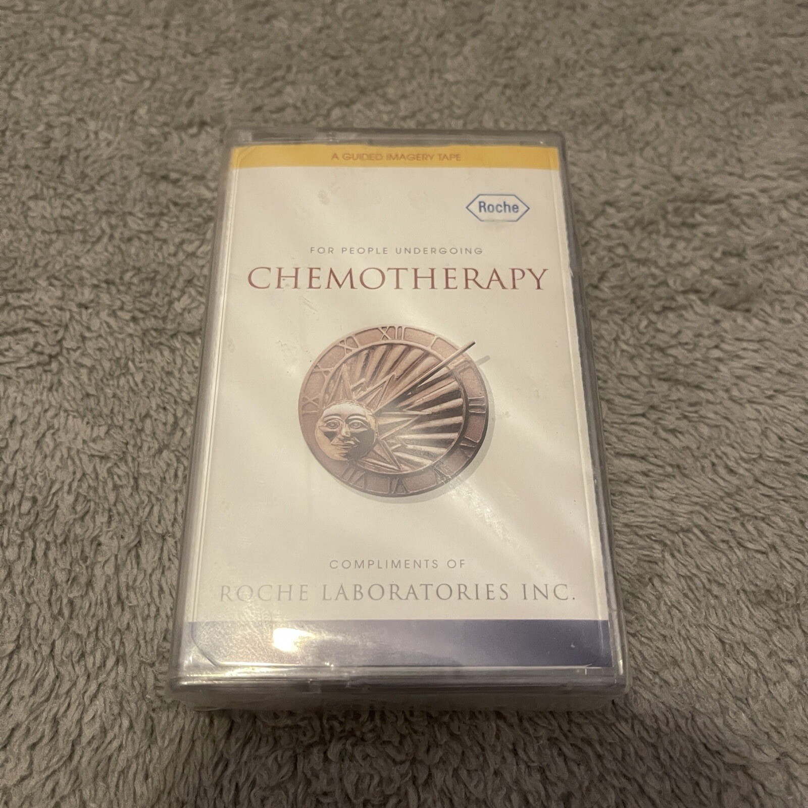 CHEMOTHERAPY Guided Imagery Tape Roche Laboratories 1991 affirmations NEW