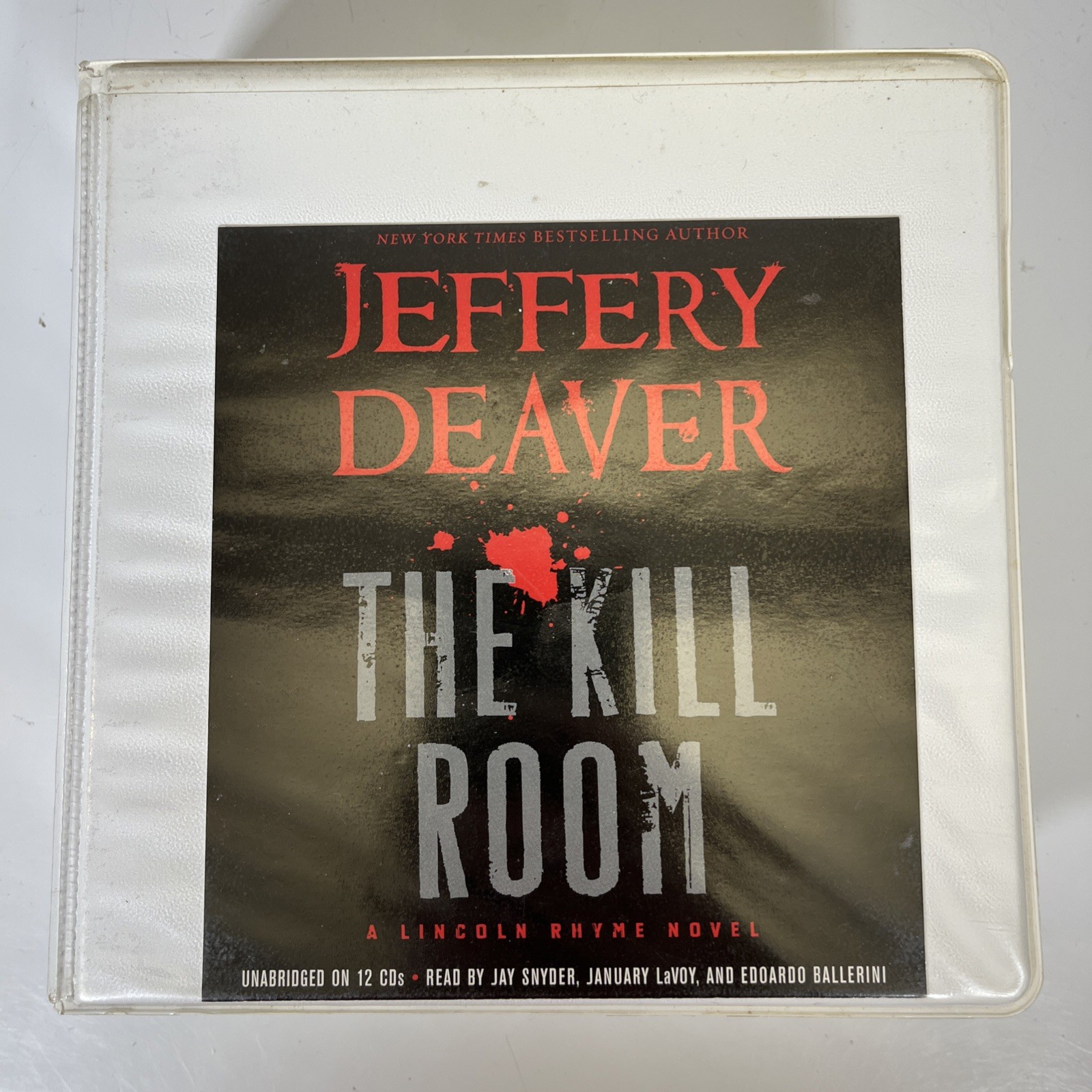 The Kill Room — A Lincoln Rhyme Novel by Jeffery Deaver 2013 Audio CD Unabridged